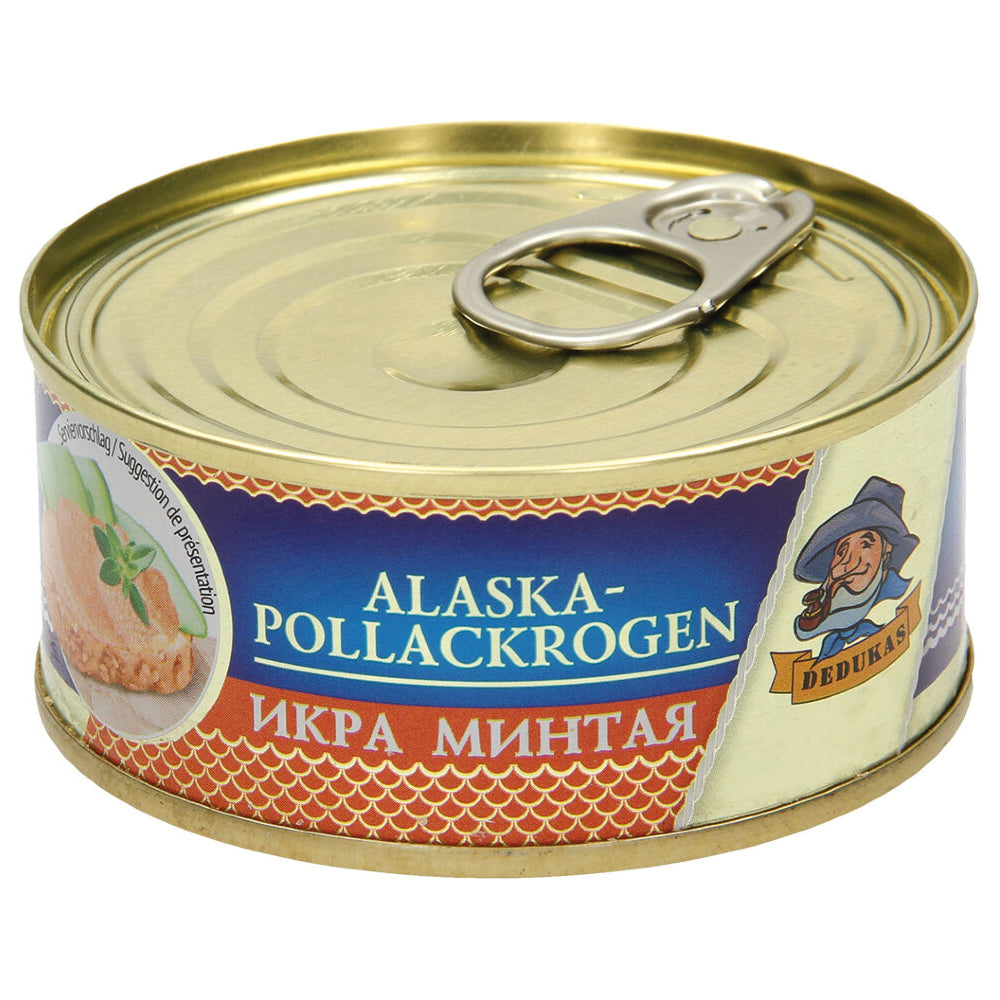 Salted Pollock Caviar, Dedukas, 100g/ 3.53 oz 