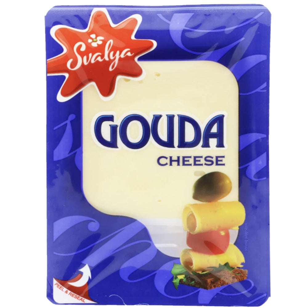Sliced Semi-Hard Gouda Cheese, Svalya, 150g/ 5.29 oz