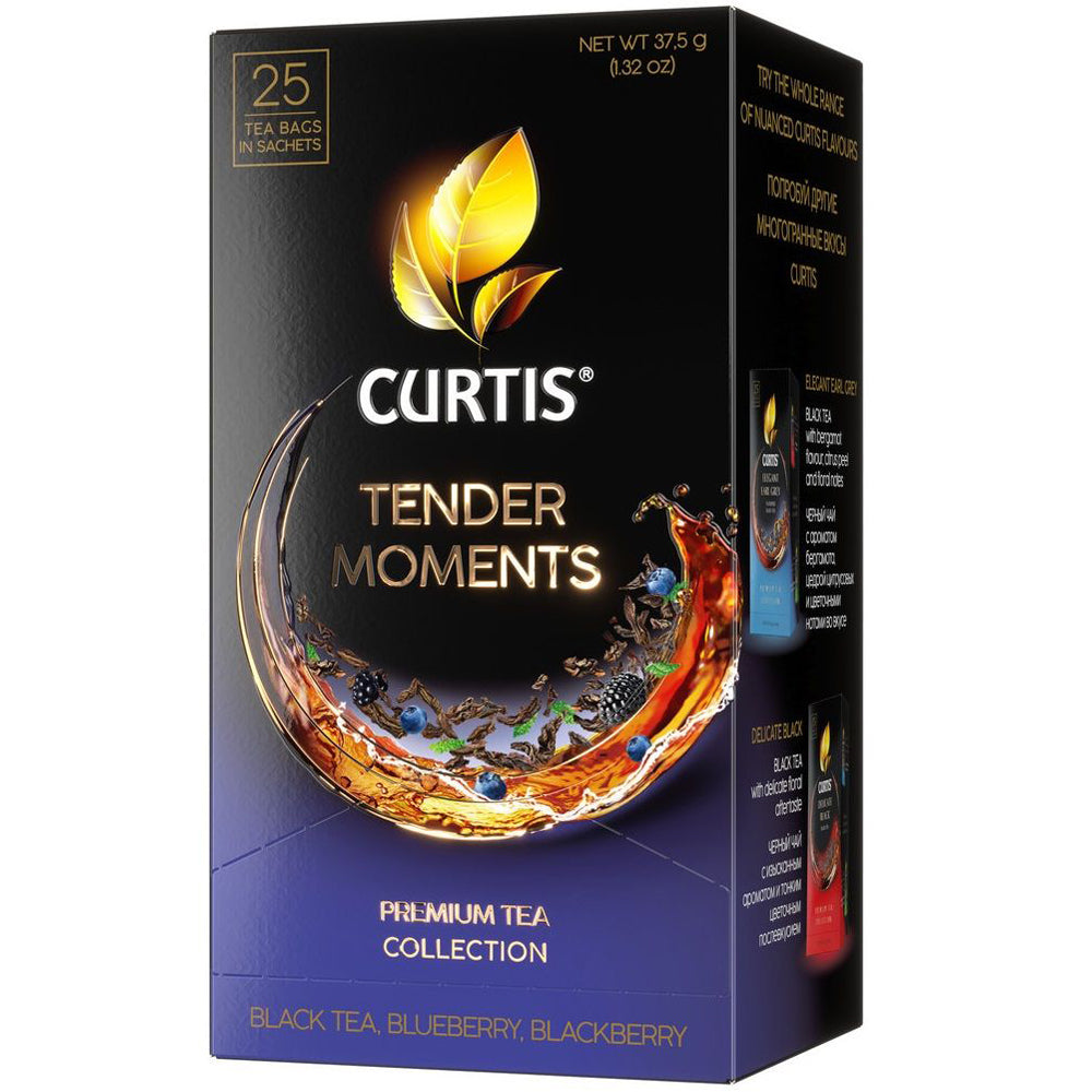 Black Tea Blueberry-Blackberry-Mint "Tender Moments", Curtis, 25 Sachets