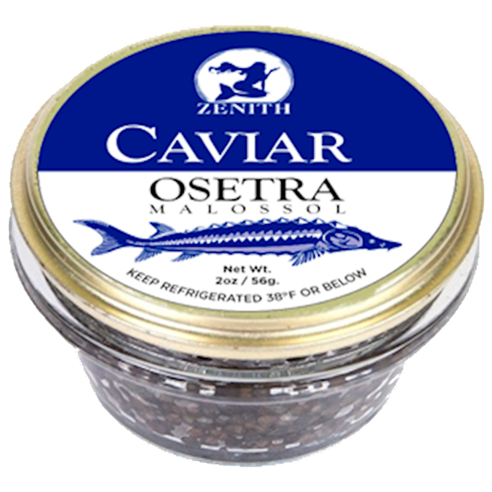 Black Sturgeon Caviar Lightly Salted, Zenith, 56g/ 2 oz