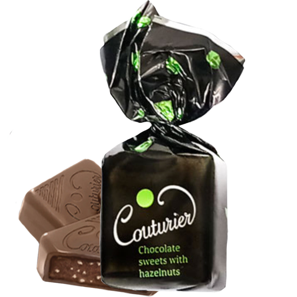 Chocolates with Crushed Hazelnuts, Chocolate Couturier, 226g/ 7.97 oz