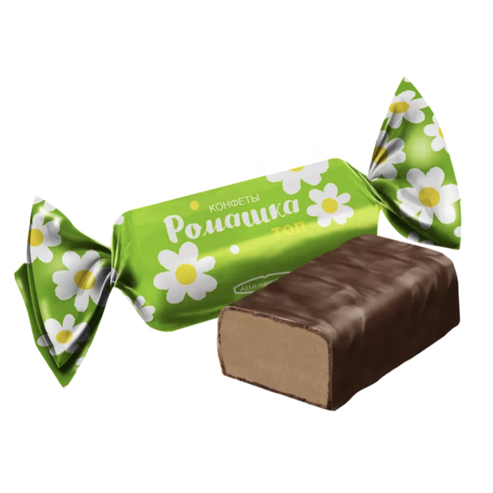 Chocolate Candies "Romashka", Kommunarka, 226 g/ 7.97 oz