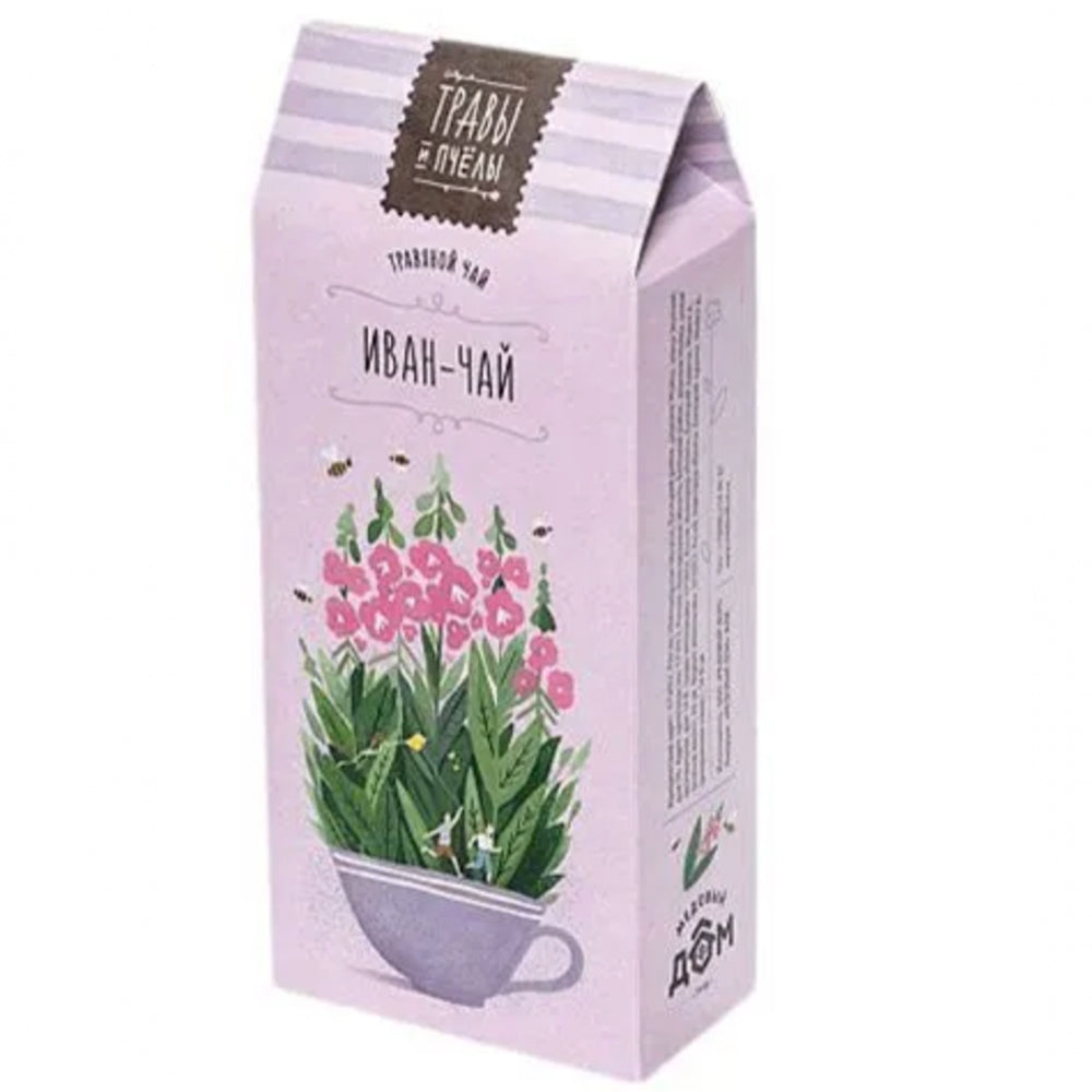 Mono Loose Leaf Tea Ivan-Tea Fireweed, "Herbs & Bees", Medovy Dom, 40g/ 1.41oz