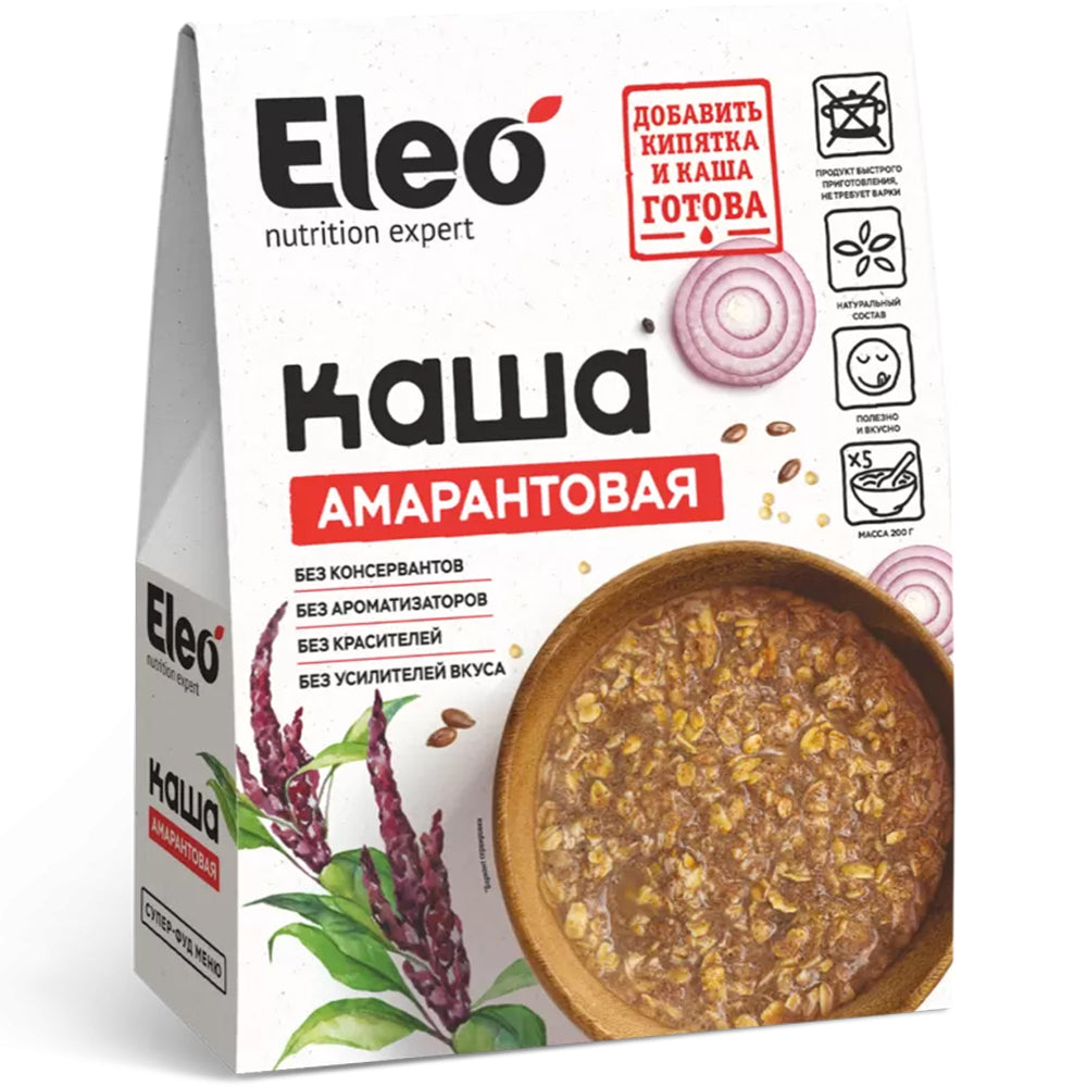 Amaranth Porridge, Eleo, 200g/ 7.05oz