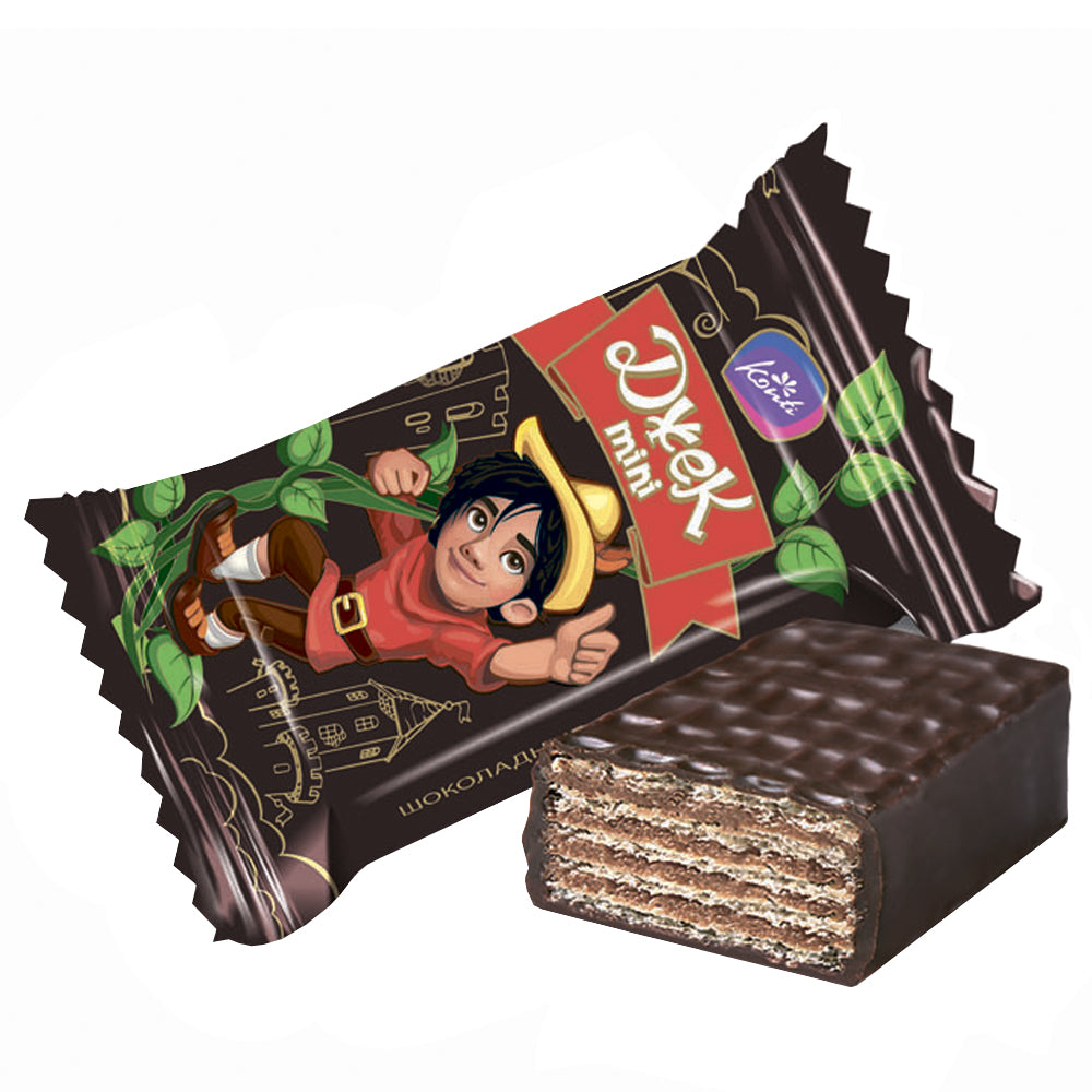 Chocolate Waffle Candies Jack, Konti, 226g/ 7.97oz 