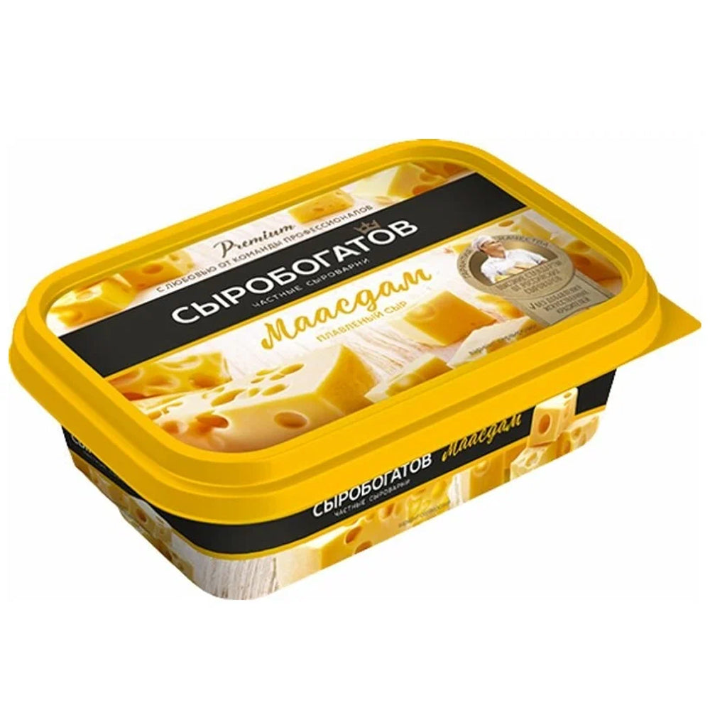 Processed Cheese "Maasdam" 50%, Cheese products, 200g/ 7.05oz 