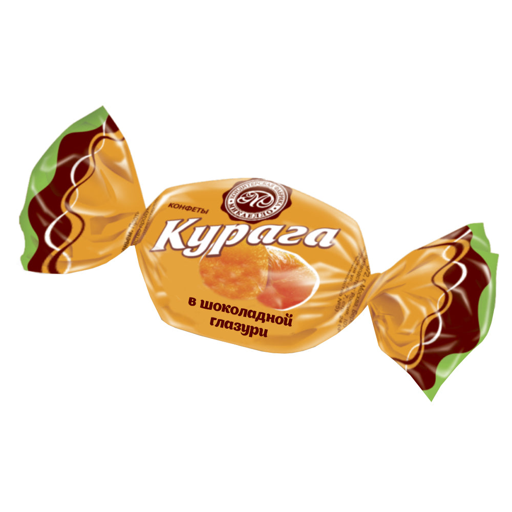 Chocolate Glazed Dried Apricot Candy, Mikaello, 226g/ 7.97 oz