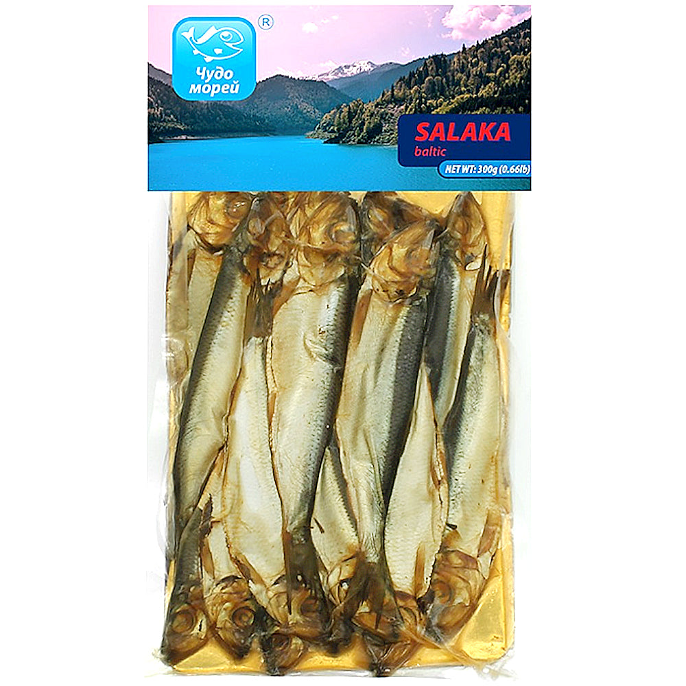 Cold Smoked Baltic Herring Salaka, Miracle of the Seas, 300g/ 10.58 oz