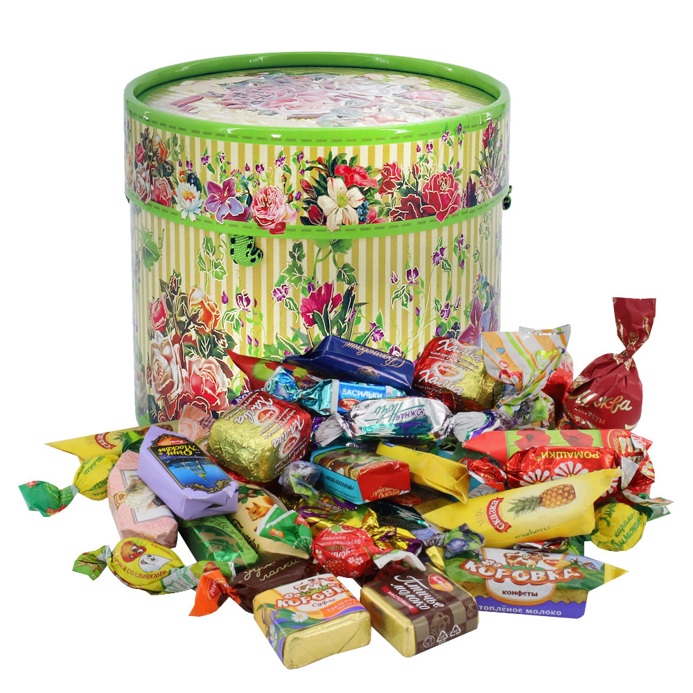 Russian Snack Box Exclusive Gift Russian Chocolate Candy Mix