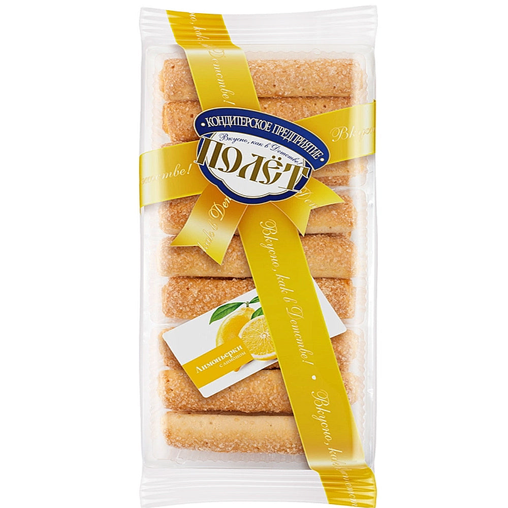 Puff Pastry Dessert with Lemon "Limonierki", Polet, 300g/ 10.58oz