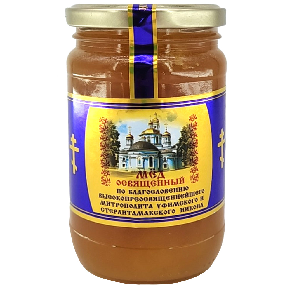 Flower Honey "Blessed", Bashkir Honey, 500g/ 17.64 oz