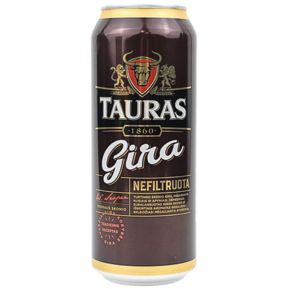 Unfiltered Kvass, Tauras, 500ml