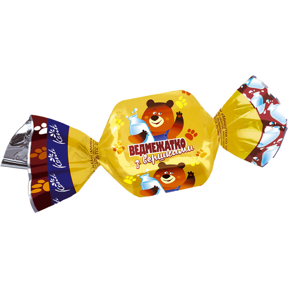 Chocolate Candy with Cream "Teddy Bear", Konti, 226g/ 7.97oz