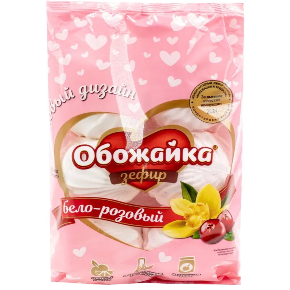 Pink and White Marshmallow "Obozhaika", Sormovskaya CF, 280g/ 9.88 oz 