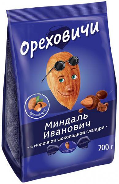 Chocolate Candy "Almond Ivanovich", 200 g