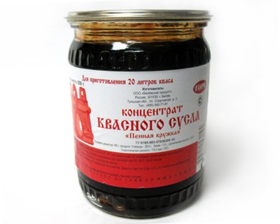 Kvass Concentate, 19.39 oz / 550 g