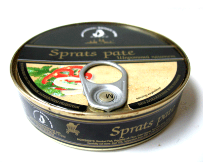 Sprats Pate, 5.64 oz / 160 g