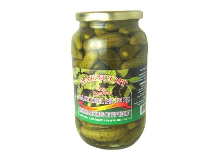 Baby Dill Pickles "Zakuson", 33.8 oz /958 g