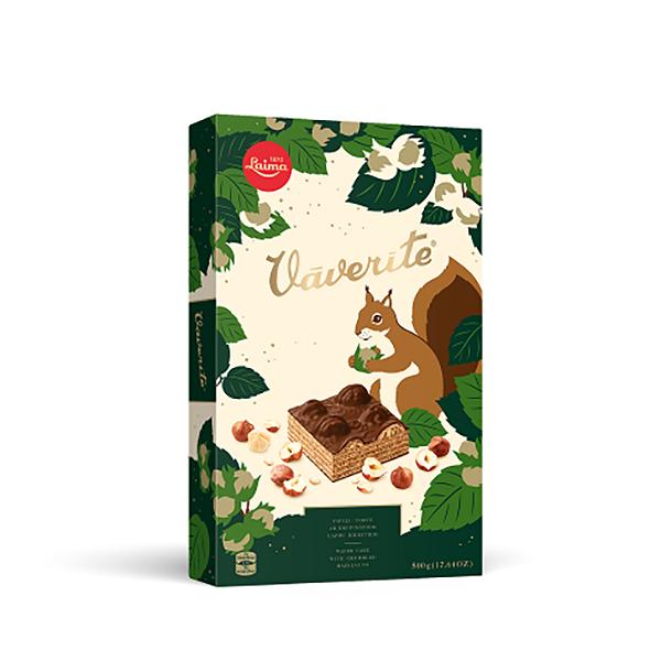 Squirrel Chocolate Wafer Cake, 12.35 oz / 350 g