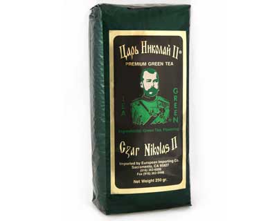 Tea Czar Nicholas II Premium (Green), 8.8 oz / 250 g