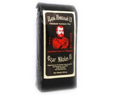 Tea Czar Nicholas II Premium Russian (Black), 8.8 oz / 250 g