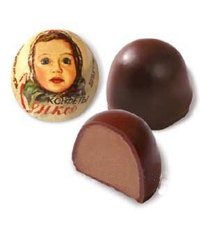 Chocolate Candy "Alenka" Cream Brulee, 0.5 lb / 0.22 kg