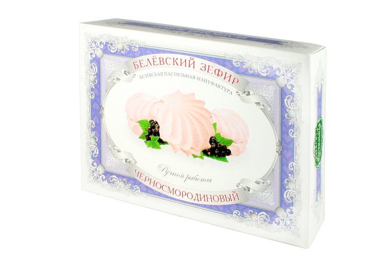 Marshmallows Zefir Black Currant, Belevsky 0.55 lb/ 250 gr 