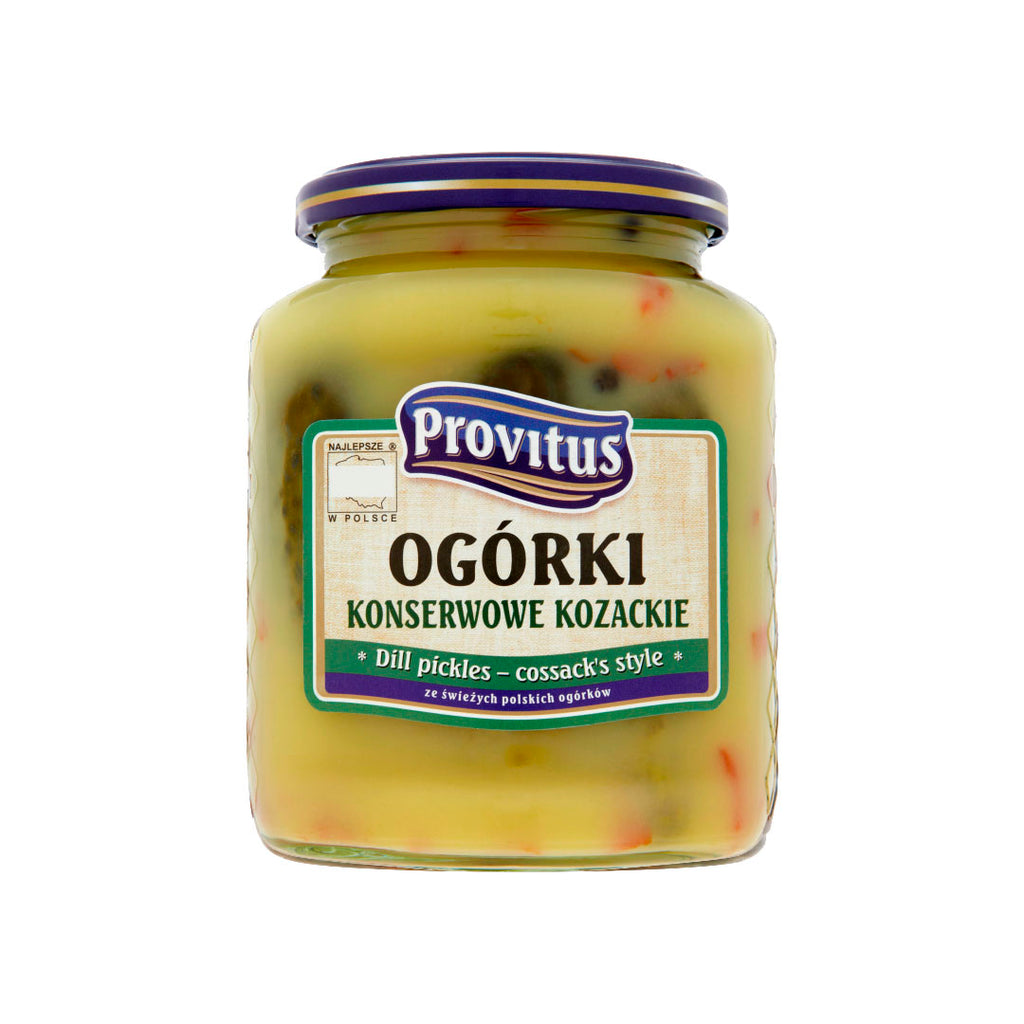 Mustard Pickles Cossack Style, 24.35 oz/720 ml 