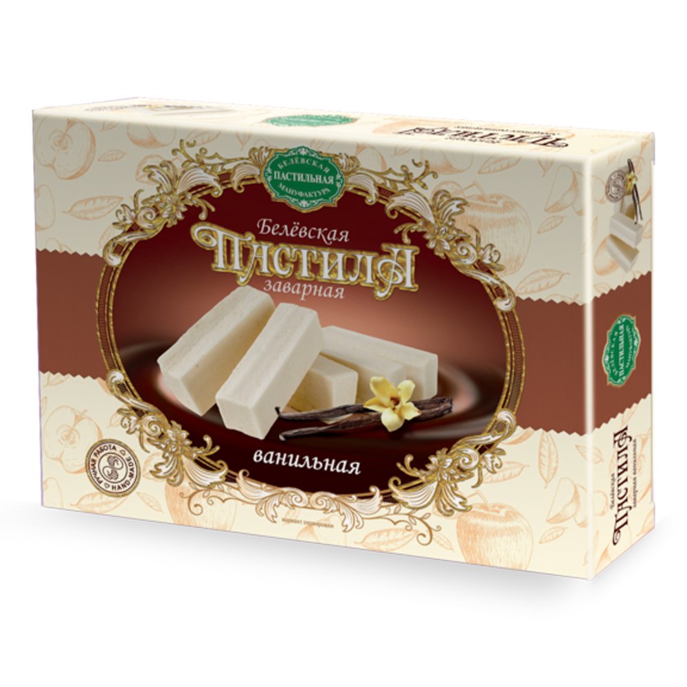 Custard Pastille w/ Vanilla, Belevskaya, 0.4 lb/ 180 g 