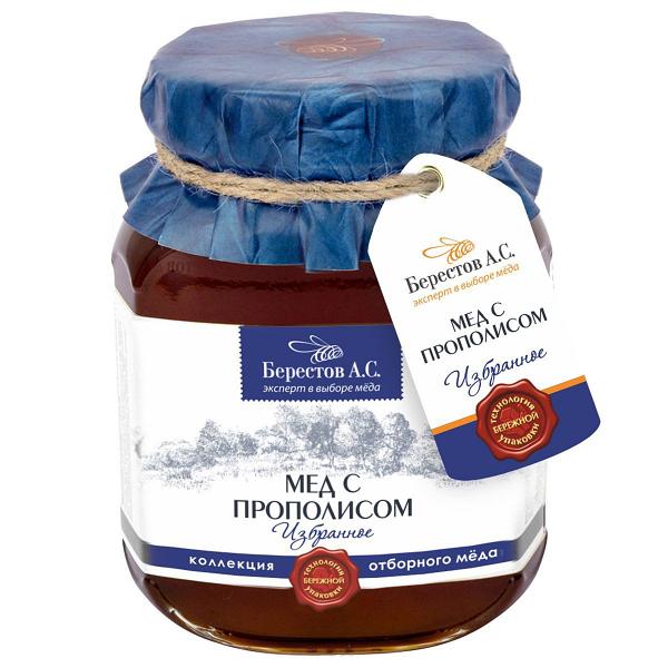 Honey with Propolis (Berestov) 17.65 oz /500 g