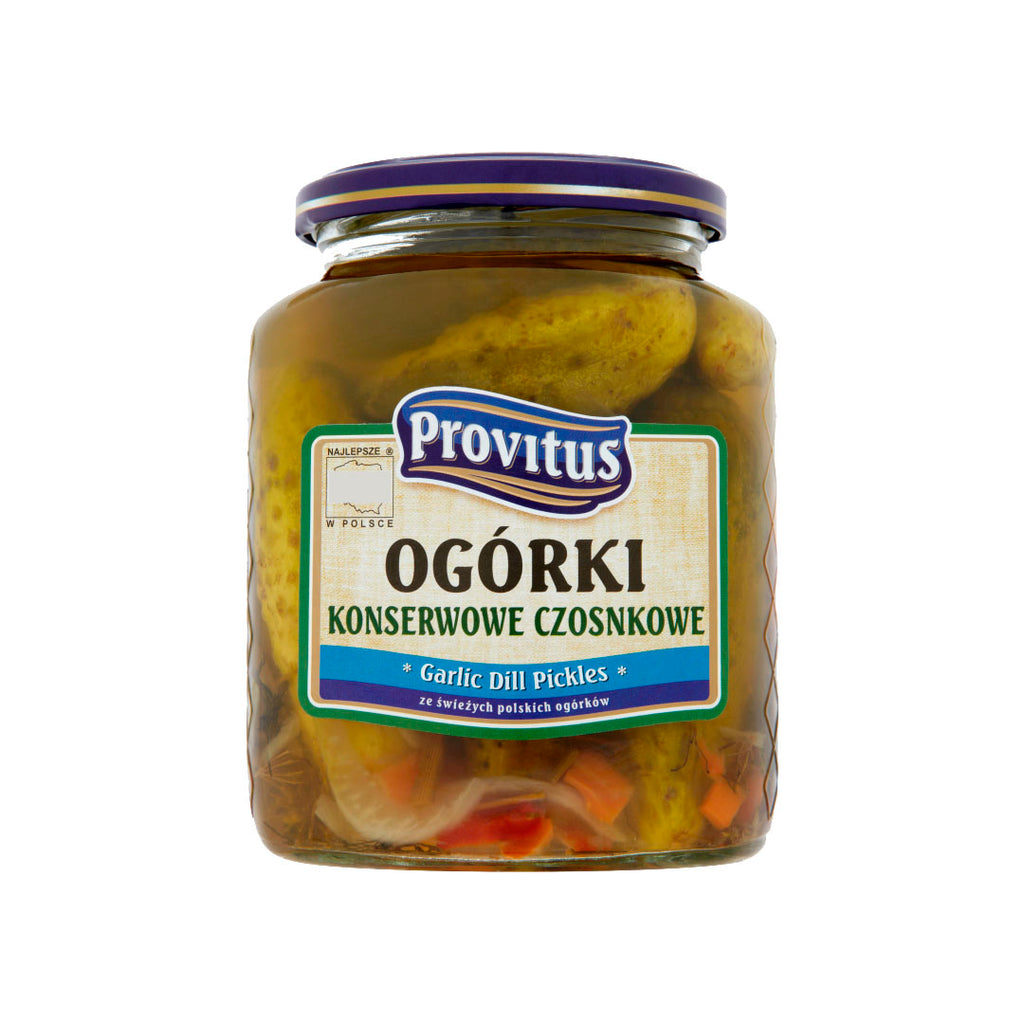 Garlic Dill Pickles, 24.35 oz/ 720 ml