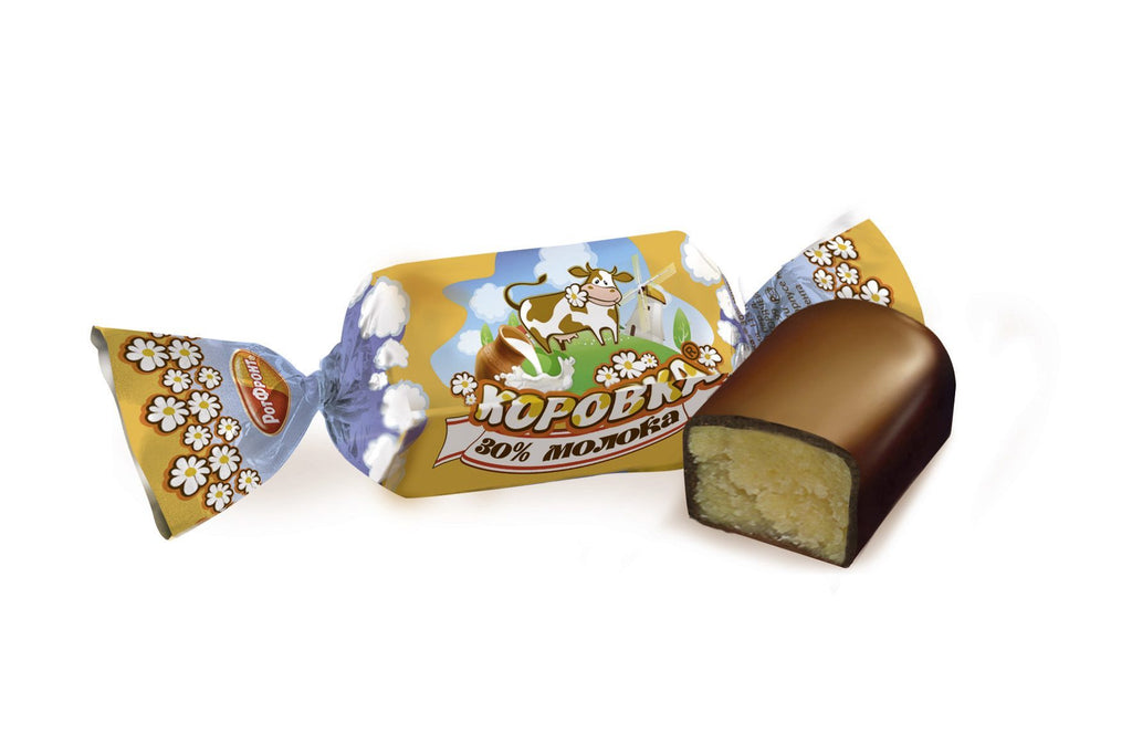 Candy "Korovka" with 30% Milk, 0.5 lb / 0.22 kg