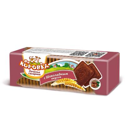 Cookies "Korovka" with Chocolate Flavor, 13.2 oz / 375 g