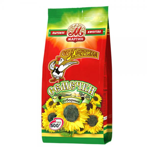 Roasted Sunflower Seeds "Ot Martina", 17.64 oz / 500 g