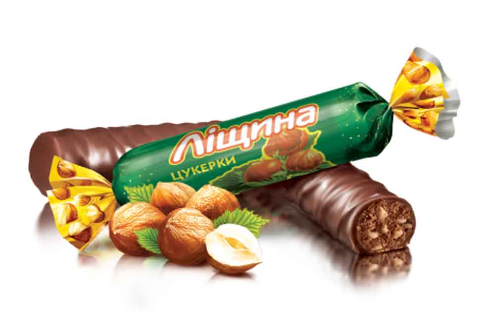 Roshen Chocolate Candy "Leshina", 0.5 lb / 0.22 kg