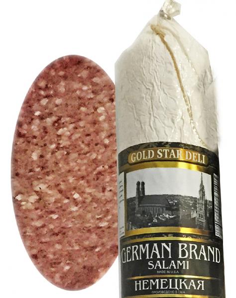 German Brand Salami Chunk, 0.9 lb / 0.4 kg