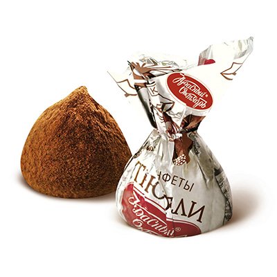 Chocolate Truffle Candy Red, 0.5 lb / 0.22 kg