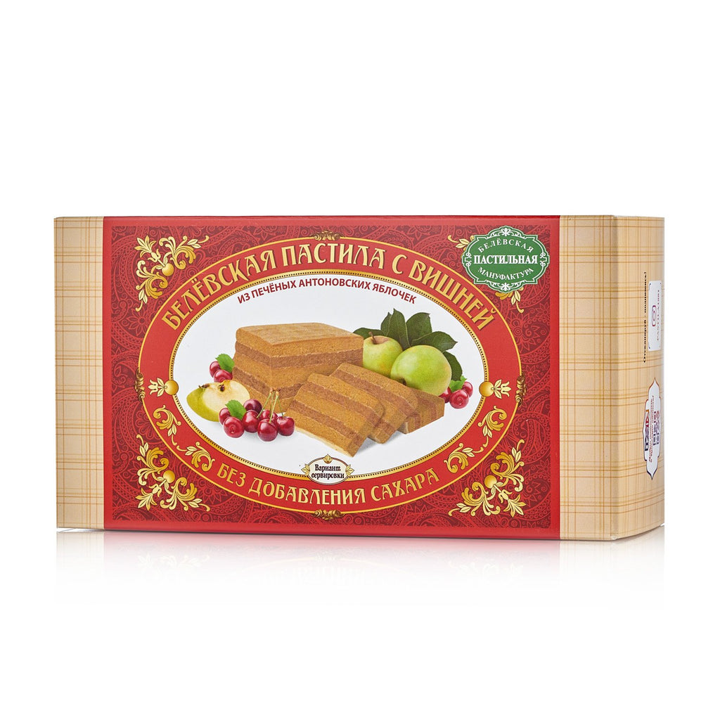 Sugar Free Pastille w/ Cranberries, Belevskaya, 0.4 lb/ 180 g