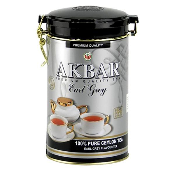 Akbar Tea Earl Grey in Tin Can, 15.87 oz / 450 g