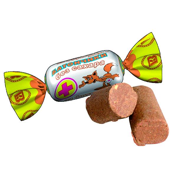 Candy "Batonchiki" Sugar FREE, 0.5 lb