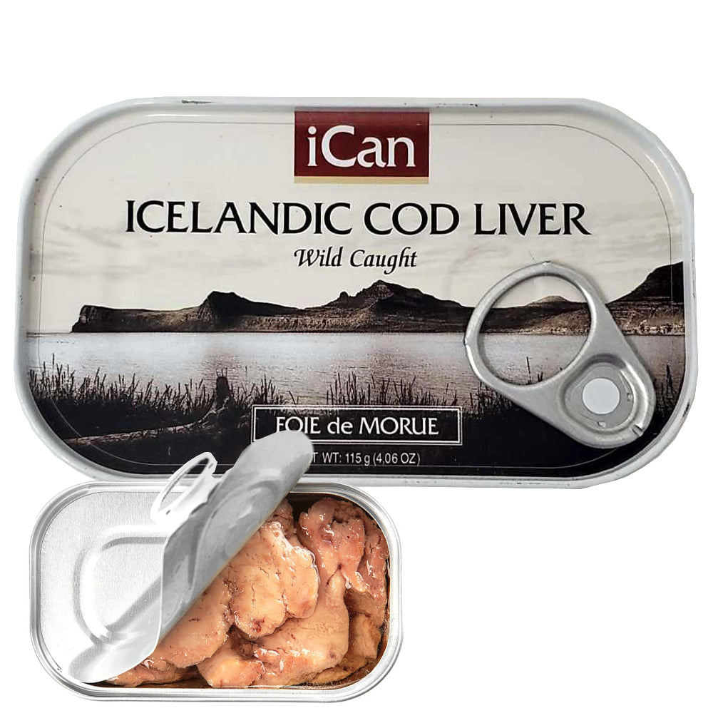 Cod Liver, 0.25 lb/ 115 g