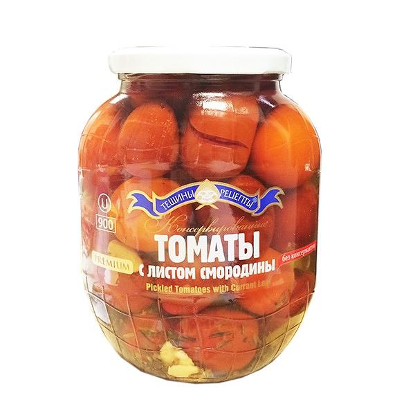 Marinated Tomatoes with Black Currant Leaf, 15.18 oz /440 g