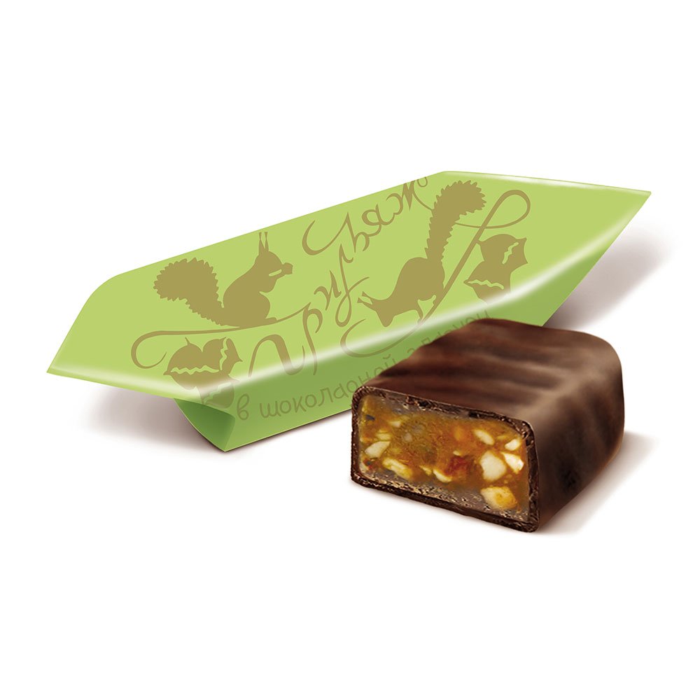 Candy "Grilyazh in Chocolate", 0.5 lb / 0.22 kg