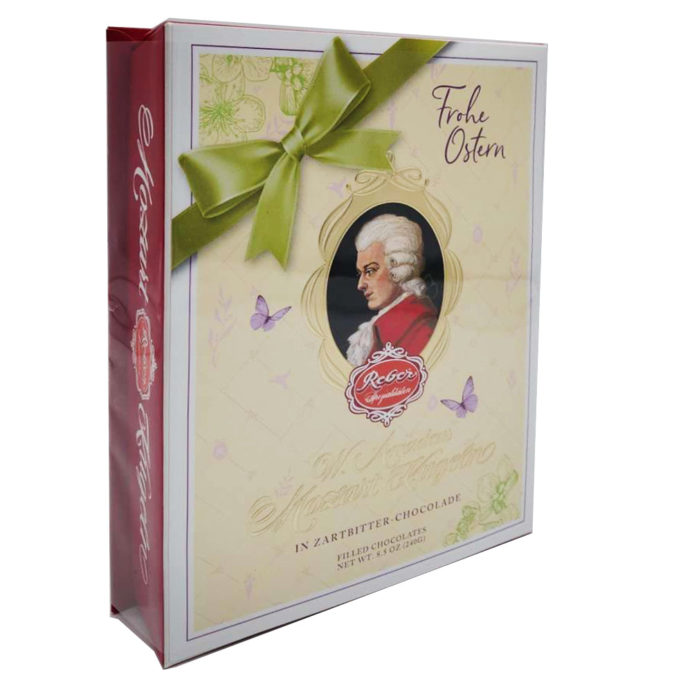 Chocolates with Pistachio Marzipan Frohe Ostern Mozart Kugeln, Reber | 8.47oz