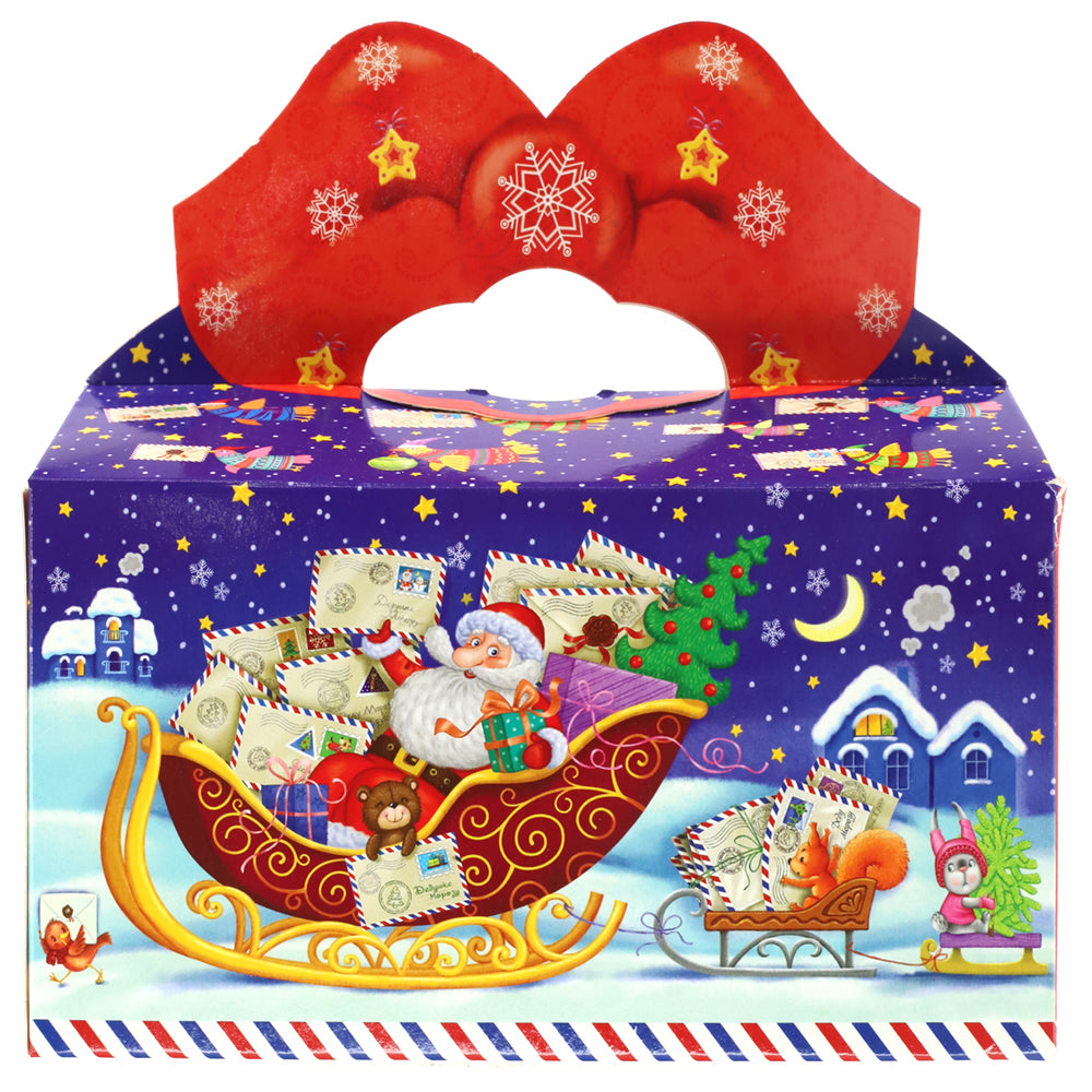 Chocolate & Caramel Candiy Mix Christmas Sweet Gift "Write to Ded Moroz" | 1lb
