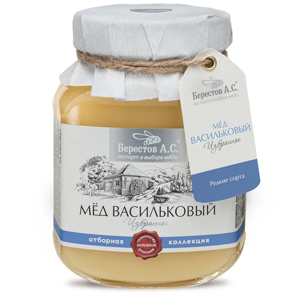Natural Cornflower Honey Favorites Collection Berestov 1.1 lb