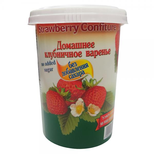 Homemade Style Strawberry Confiture without Sugar, 17.6 oz / 500 g