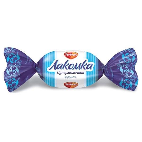 Caramel Candy "Lakomka" Super Milk, 0.5 lb / 0.22 kg