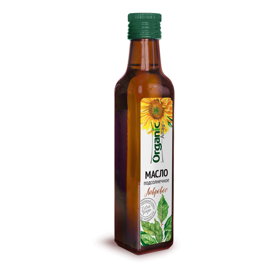 Sunflower Oil - Not Refined (Spicy) Nature Health Vegan Antioxidants Relax Pure Vitamins, Organic Altay, 8.5 fl oz / 250 ml