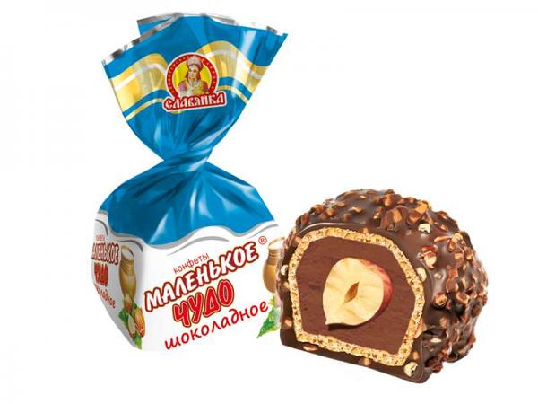 Candy 'Litle Miracle" with Chocolate Cream, 0.5 lb / 0.22 kg